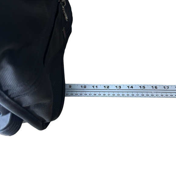 Tumi Alpha Deluxe Expandable Laptop Briefcase Rolling Carry-On Bag Black 26003D4 - Picture 14 of 16